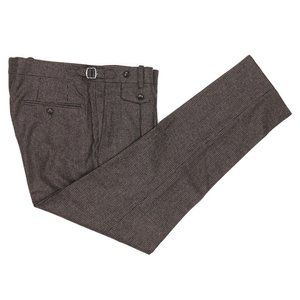 Suitsupply Brentwood Vitale Barberis Wool Dress Pants Men's 32 X 30 Gray/Black
